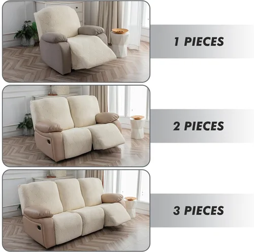 Miniatura 7 de Funda para Silla Reclinable 100% Impermeable, 1 Pieza Fundas Elásticas para Sofá Reclinable Lavables para Silla Reclinable para Mascotas, Perros