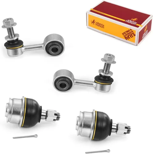 Miniatura 283 de Metrix Premium Chassis Parts - Juego de 4 piezas de articulación de rótula superior y barra estabilizadora delantera para Ford Ranger RWD 1998-2011