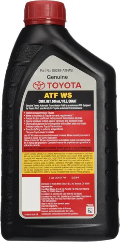 Miniatura 2 de Líquido genuino de transmisión automática (ATF) Toyota Lexus, 1 cuarto; ATF de estándar mundial WS (4 unidades)