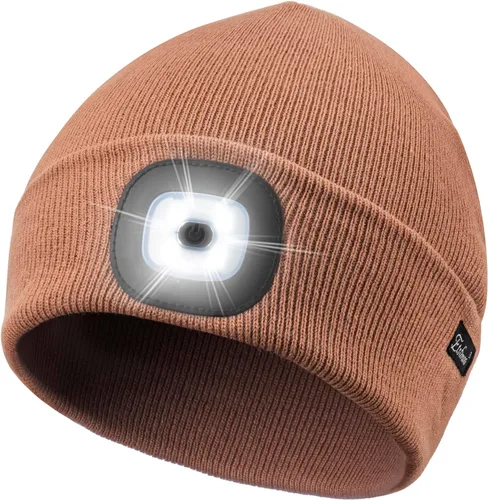 Miniatura 42 de Etsfmoa Gorro unisex con la luz, regalos para hombres, papá, padre, gorras recargables por USB