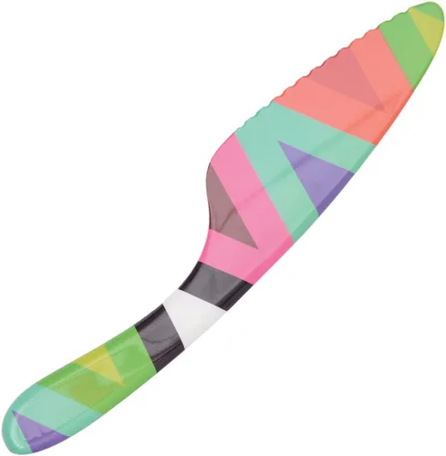 Miniatura 5 de French Bull Cuchillo para pastel de 11 pulgadas, vajilla de melamina, fiesta, pastel, postre - Zee..