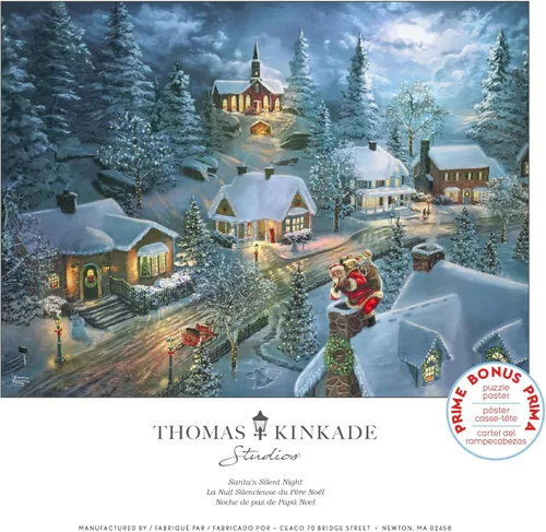 Miniatura 6 de Ceaco - Navidad - Noche Silenciosa de Santa - Rompecabezas de 300 Piezas