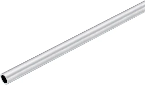 Miniatura 31 de uxcell Tubo redondo de aluminio 6063, tubo de 27 mm de diámetro exterior y 23 mm de diámetro interior de 400 mm de longitud para proyectos
