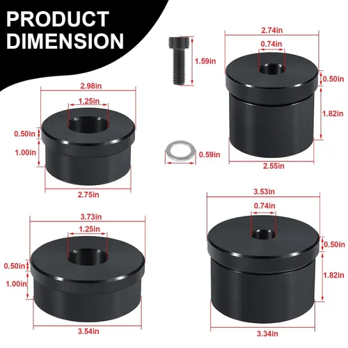 Miniatura 6 de YMT 3164088 Kit de herramientas de instalación y extracción de rodamientos de árbol de levas para Cummins ISX ISX15 QSX QSX15 X15 Juego