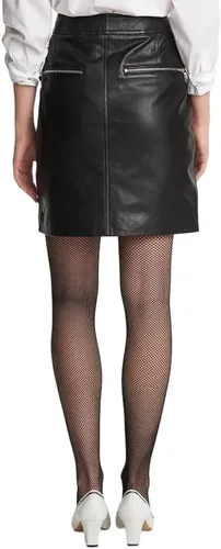 Miniatura 2 de Karl Lagerfeld Paris Falda cargo de cuero para mujer, media altura