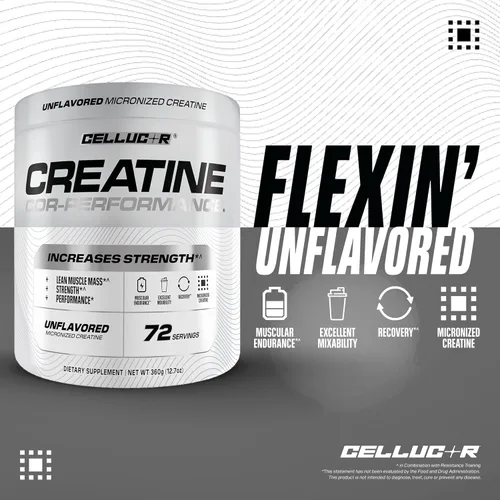Miniatura 5 de Cellucor Cor-Performance Monohidrato de creatina para fuerza y crecimiento muscular, 72 porciones