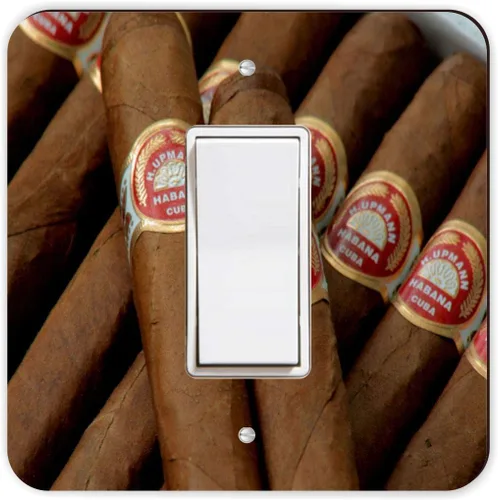 Miniatura 2 de Cuban Cigars Havana Cigar - Cubierta de placa de salida - Placa de interruptor de cubierta de salida - Cubierta de salida