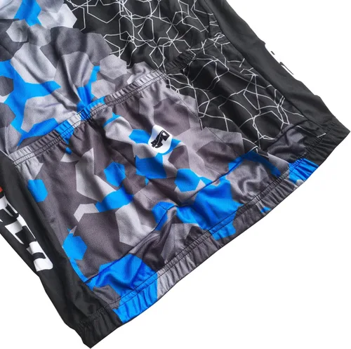 Miniatura 9 de sponeed Camisetas de ciclismo de manga larga para hombre, camisetas de motociclista con cremallera completa, equipo de ciclismo de invierno