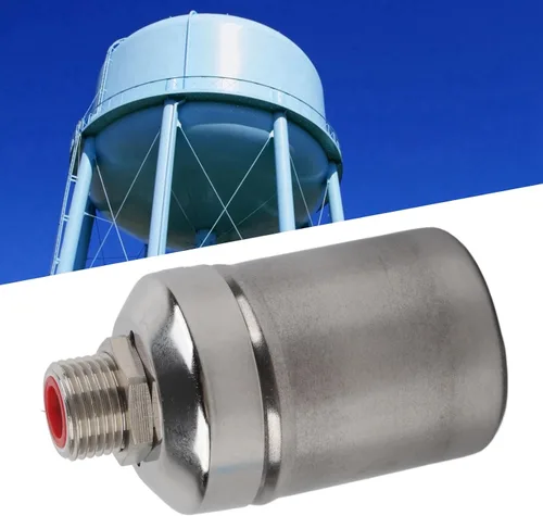Miniatura 9 de Válvula de bola flotante Válvula automática de control de nivel de agua de acero inoxidable para tanques de agua Piscinas G1/2in Rosca 1.0MPa Presión