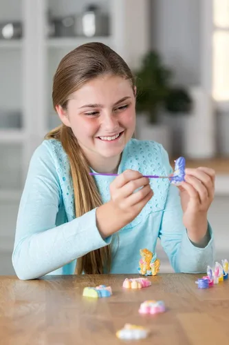 Miniatura 4 de Kit de arte de yeso DIY de llama para moldear y pintar