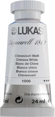 Miniatura 22 de Lukas 1862 Aquarell Artists' - Tubos de acuarela para artistas, color cian (primario), 0.8 fl oz, pintura de acuarela vibrante de grado profesional