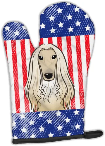 Miniatura 142 de Caroline's Treasures BB4020OVMT Dog House Collection Border Collie - Guante de horno grueso resistente al calor para sartenes calientes y horno
