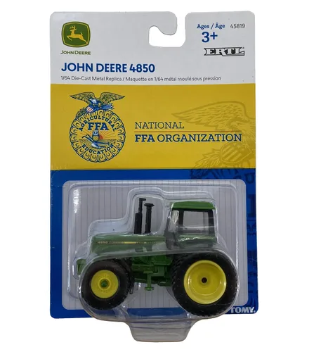 Miniatura 2 de John Deere Tractor 1/64 4850 con logotipo FFA - LP79671