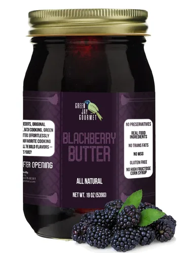 Miniatura 9 de Green Jay Gourmet Mantequilla de manzana, totalmente natural, sin gluten, para untar de manzana con manzanas, canela y especias, mantequilla
