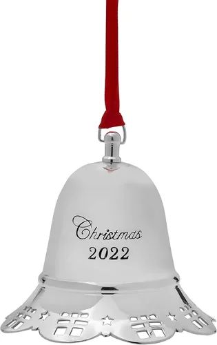 Miniatura 2 de Towle Adorno de campana musical con placa plateada 2022, 42ª edición