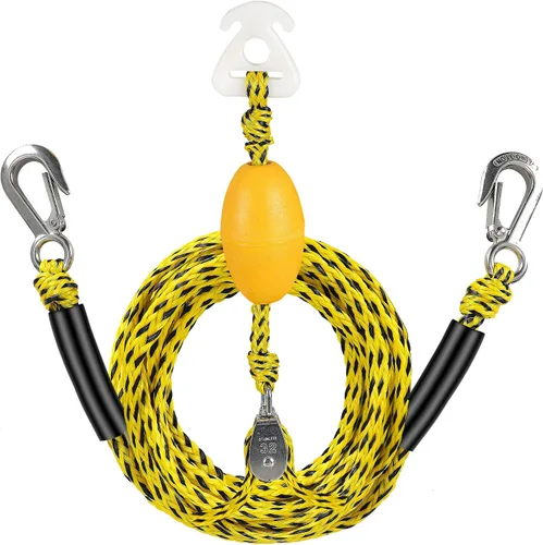 Arnés de remolque resistente para deportes acuáticos con anillos en D, arnés de remolque de barco para tubo remolcable, esquí acuático, wakeboard