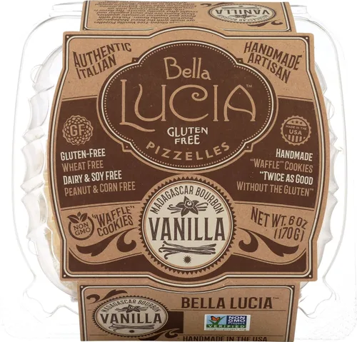 Miniatura 2 de Bella Lucia Pizzelas sin gluten, anís, 6 onzas