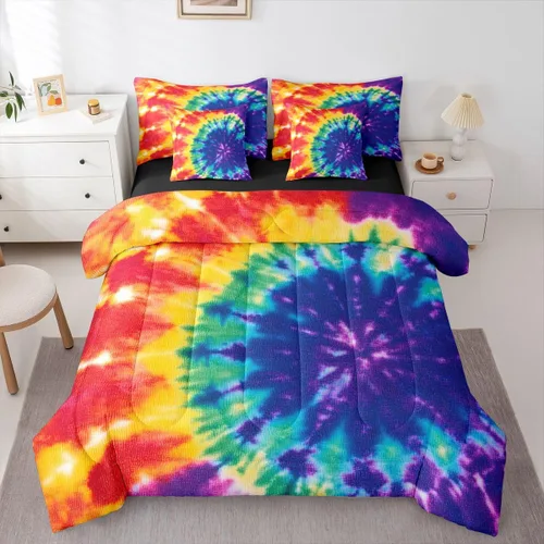 Miniatura 10 de Erosebridal Juego de edredón de tamaño individual para niños, cama de fútbol de 7 piezas en una bolsa, sábanas y fundas de almohada, juego de ropa
