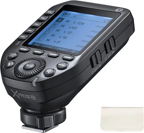 Miniatura 9 de Godox XPro II XProII-S - Disparador de flash para Sony, Xpro-S versión de actualización XProIIS, 2.4G TTL HSS 1/8000s TCM Panel LCD grande