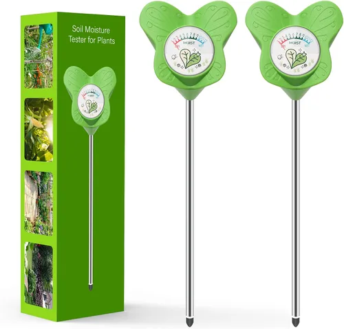 Miniatura 8 de UNIWA Medidor de humedad del suelo, medidor de agua para plantas de casa y plantas en macetas de interior, monitor de humedad del suelo para jardín