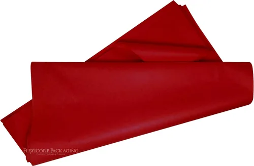 Miniatura 2 de Flexicore Packaging Papel de seda para regalo 15 x 20 pulgadas 100 unidades (escarlata oscuro, 100 hojas)