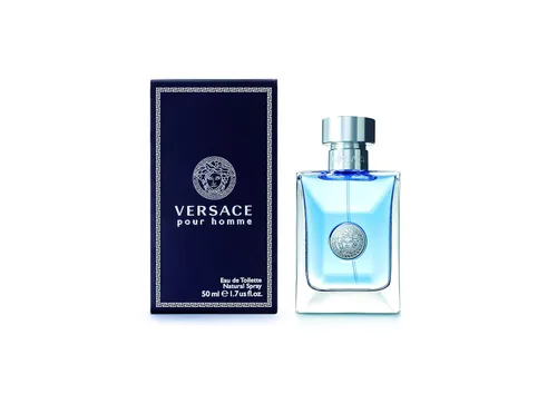Versace Pour Homme por Gianni Versace para hombre. Eau De Toilette en espray de 1.7 onzas.
