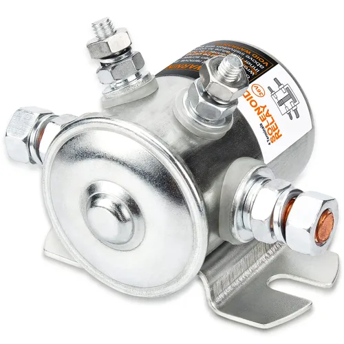 Relé solenoide Gaoerfu-CP EZGO 36V, #70 Series Relé solenoide de servicio continuo para carrito de golf eléctrico EZGO TXT/Marathon 1980-2010, OEM#