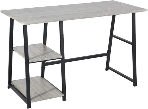 Miniatura 4 de CIATRE Escritorio de madera para computadora, escritorio de computadora para oficina en casa, escritorio de computadora para juegos, diseño