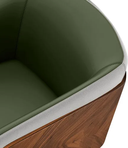 Miniatura 5 de ARTPLAN Juego de 2 sillas de comedor, sillas decorativas tapizadas de tela para sala de estar, sillas de brazo para muebles de interior del hogar