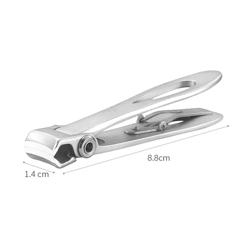 Miniatura 8 de Cortaúñas para uñas gruesas con lima de uñas de metal y recortador de cutículas, kit de cortaúñas 3 en 1 en una caja de lata de viaje portátil