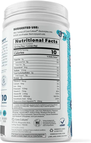 Miniatura 8 de Dragonfruit Electrolytes Powder - Mezcla refrescante de electrolitos de hidratación rápida para recuperar y recargar - Polvo de electrolitos