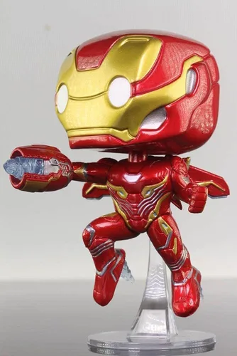 Miniatura 6 de POP Marvel: Avengers Infinity War - Figura de vinilo de Iron Man Funko (paquete con funda protectora de caja compatible)