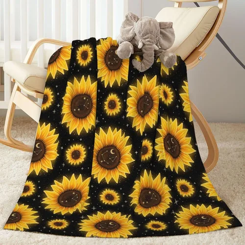 Miniatura 15 de African American Black Woman Fleece Throw Blanket Ultra Soft Cozy Decorative Flannel Blanket for Home Bed Couch Chair Travel 40x30in