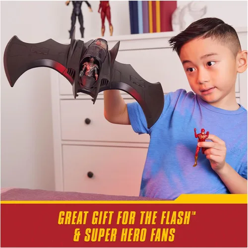 Miniatura 6 de DC Comics, The Flash Batwing Battle Set (exclusivo de Amazon) Supergirl, NAM-Ek, figuras de acción flash, 4 pulgadas Juguetes para niños y niñas