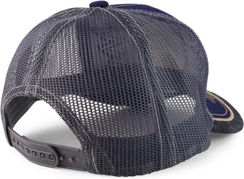 Miniatura 3 de Trendy Apparel Shop Gorra de béisbol bordada de malla de camionero con gallo