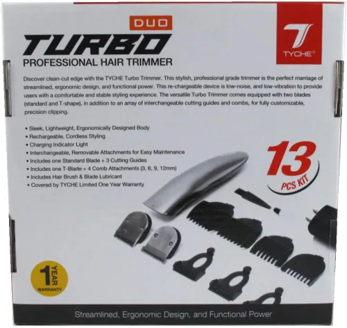 Miniatura 2 de Tyche Turbo Hair Clipper Duo - Kit de 13 piezas