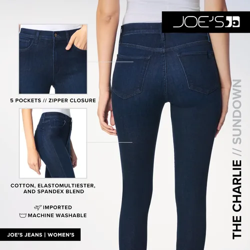 Miniatura 4 de The Charlie - Jeans ajustados de tiro alto para mujer