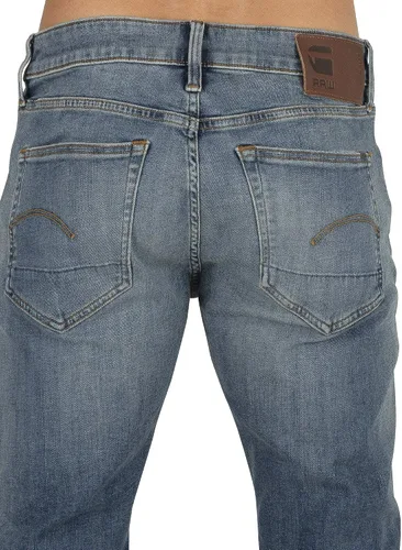 Miniatura 6 de G-Star 3301 - Jeans ajustados para hombre, Vintage Medium Aged