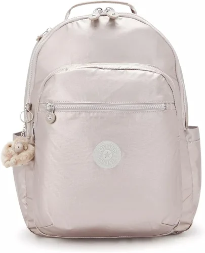Miniatura 109 de Kipling Mochila para portátil Seoul de 15 pulgadas para mujer, duradera, espaciosa, con correas acolchadas para el hombro, funda protectora