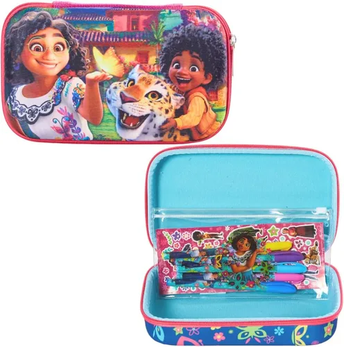 Miniatura 10 de Innovative Designs Set de estuches para lápices LOL Surprise Dolls con pegatinas LOL y bolígrafos de gel para niñas, moldeado con cierre de L.O.L