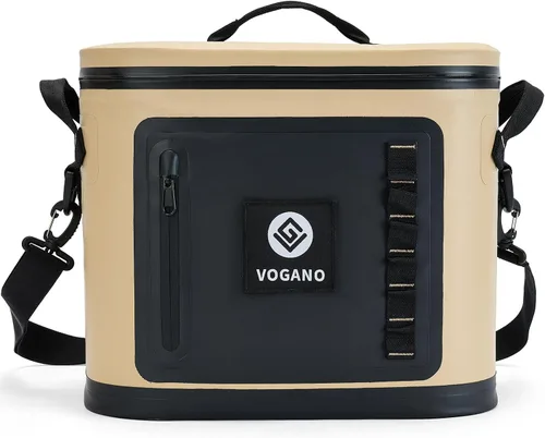 Miniatura 9 de Vogano Bolsa de enfriador suave de 40 latas - Bolsa de enfriador grande aislada a prueba de fugas con sello impermeable de rollo superior Hielera
