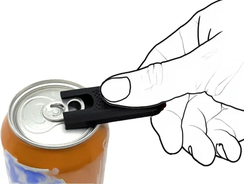 Miniatura 11 de Intulon - Abrepestañas de latas de soda, elevador de pestañas para una apertura fácil - Gadget de cocina compacto para personas mayores, apto