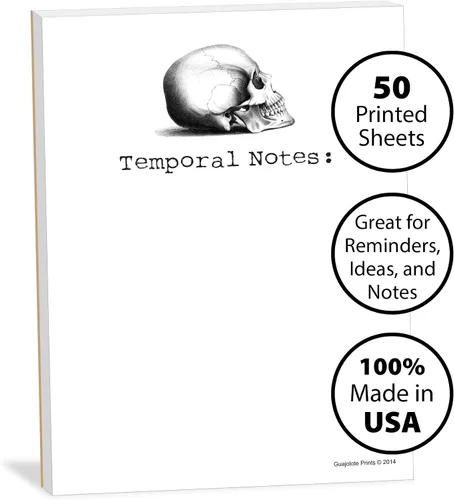 Miniatura 3 de Bloc de notas divertido para enfermeras y médicos, diseño de notas temporales, 4 x 5.25 pulgadas, 50 hojas