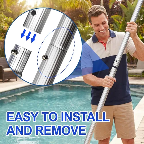 Miniatura 4 de Gancho para todos los limpiadores robóticos de piscinas con poste de piscina, gancho de accesorios personalizado para robot aspirador de piscina