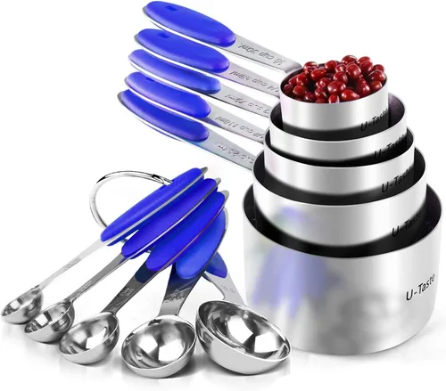 Miniatura 17 de U-Taste - Juego de tazas y cucharas medidoras Multicolores