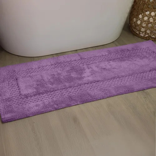 Miniatura 36 de Home Weavers Classy - Juego de alfombras de baño 100 % algodón, decoración de baño, lavable, extrasuave y absorbente, tapete de cocina, juego de Aqua