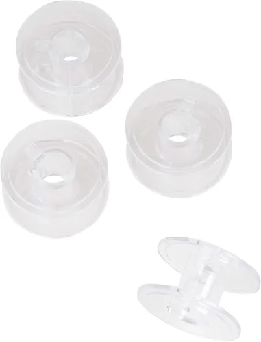 Miniatura 8 de Singer Bobbins - Bobinas de plástico transparente clase 15 - Bobinas de repuesto para máquina de coser, bobinas de máquina de coser, accesorios