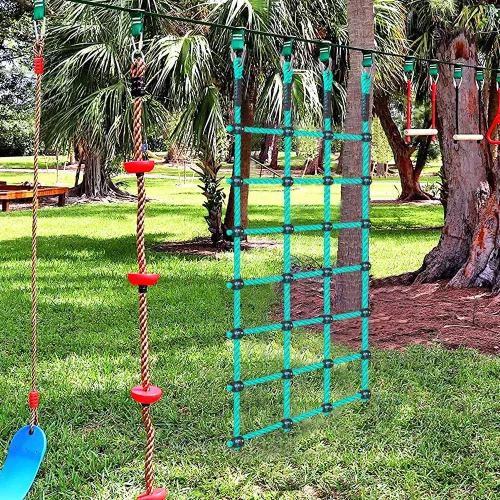 Miniatura 7 de BeneLabel Red de carga de escalada de 30" x 77", red de escalada para interiores, red de malla de carga al aire libre, red de escalada para patio