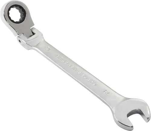 Miniatura 7 de Piutouyar Llave de trinquete de cabeza flexible de 0.394 pulgadas, llave de trinquete métrica profesional, llave combinada, herramienta de llave