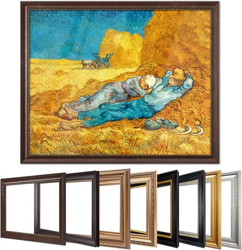 Miniatura 103 de DECORARTS - Serie de pinturas enmarcadas de Vincent Van Gogh (favoritos) – impresión giclée de arte en lienzo.